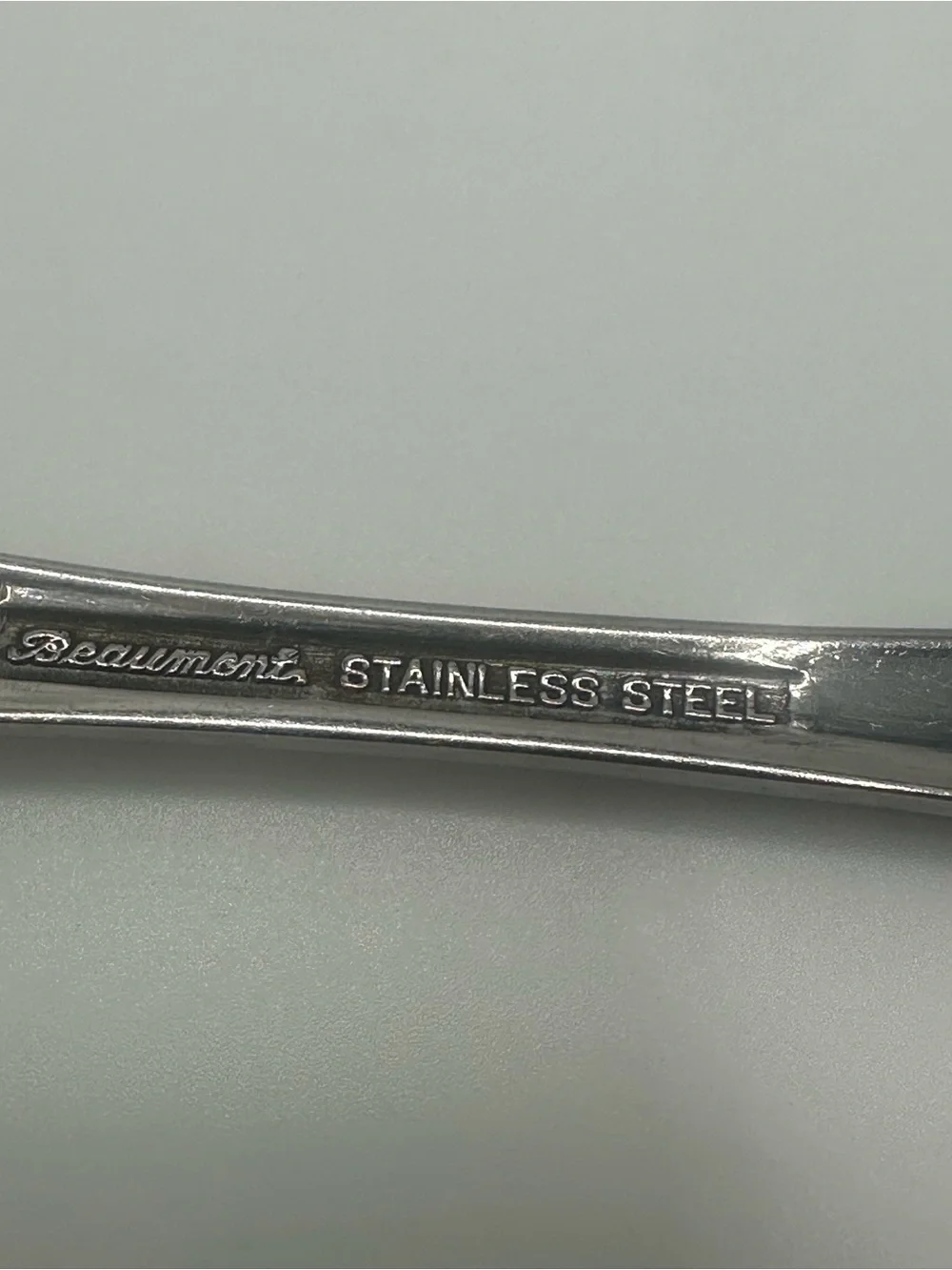 Dinner Fork Beaumont Ekco Silver Stainless 7.75
